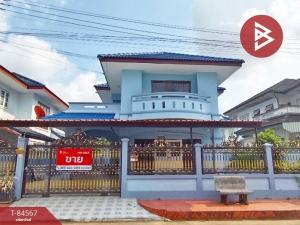 For SaleHouseChanthaburi : Single house for sale Silapornville Village Phase 1, Koh Khwang, Chanthaburi