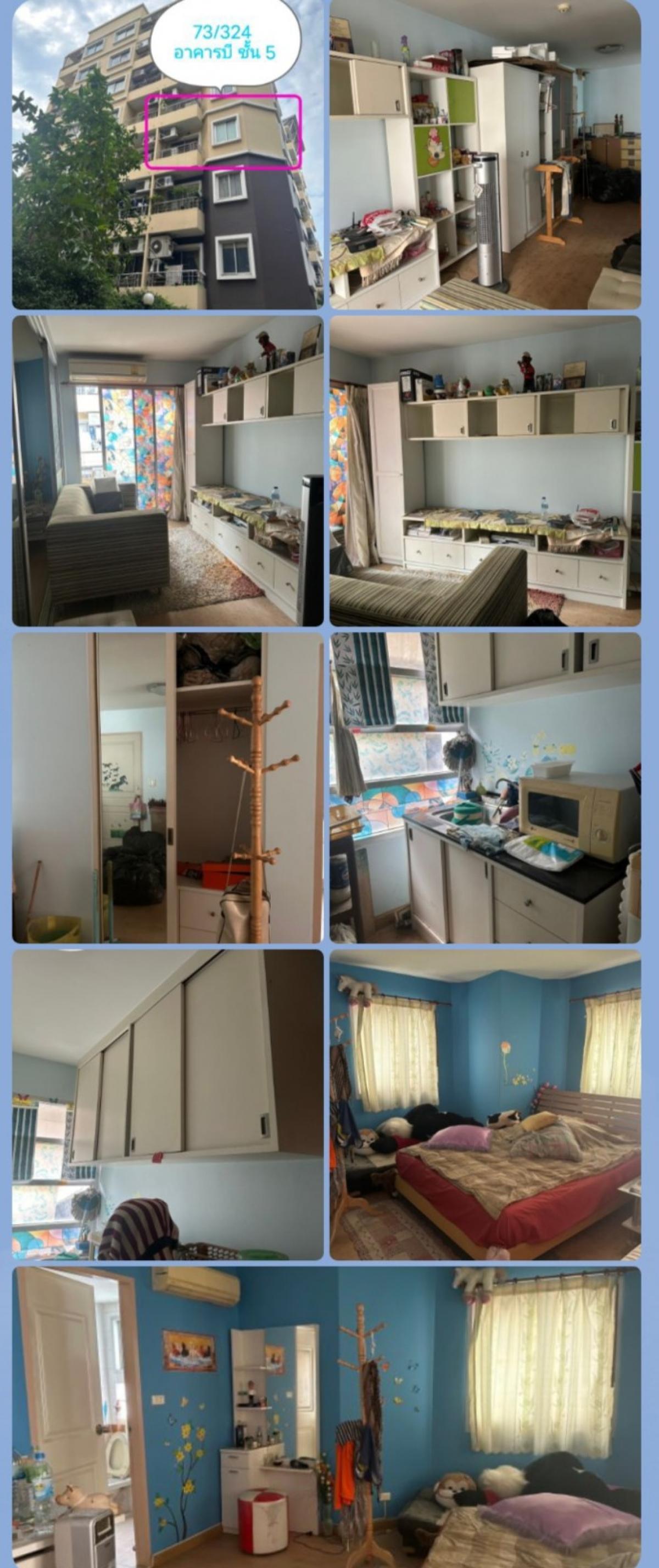 For SaleCondoRattanathibet, Sanambinna : Condo on the main road, next to the BTS (BTS entrance is next to the condo). Room size 45 sq m. Corner room (Owner sells it himself 0894778711)