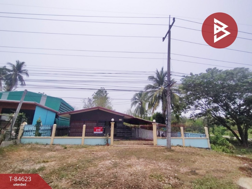 For SaleHouseUttaradit : Single-storey detached house for sale, area 2 ngan 17 square meters, Ban Dan, Uttaradit.