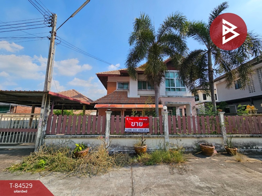 For SaleHousePattaya, Bangsaen, Chonburi : Urgent sale single house Bueng Buri Village, Ban Bueng, Chonburi