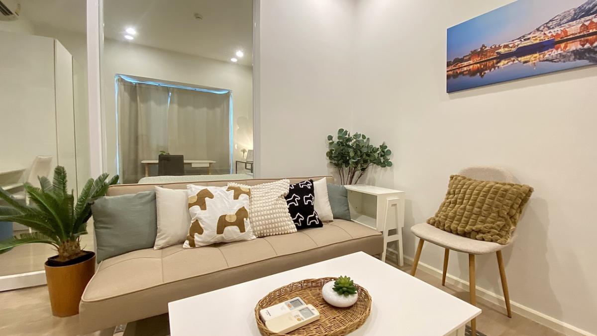 ขายคอนโดพัฒนาการ ศรีนครินทร์ : ขาย Condo S1 พระราม​เก้า​ใกล้เดอะไนน์ เดินทางสะดวก MRT,BTS,Airport Link ห้องทำใหม่ + เฟอร์​ใหม่