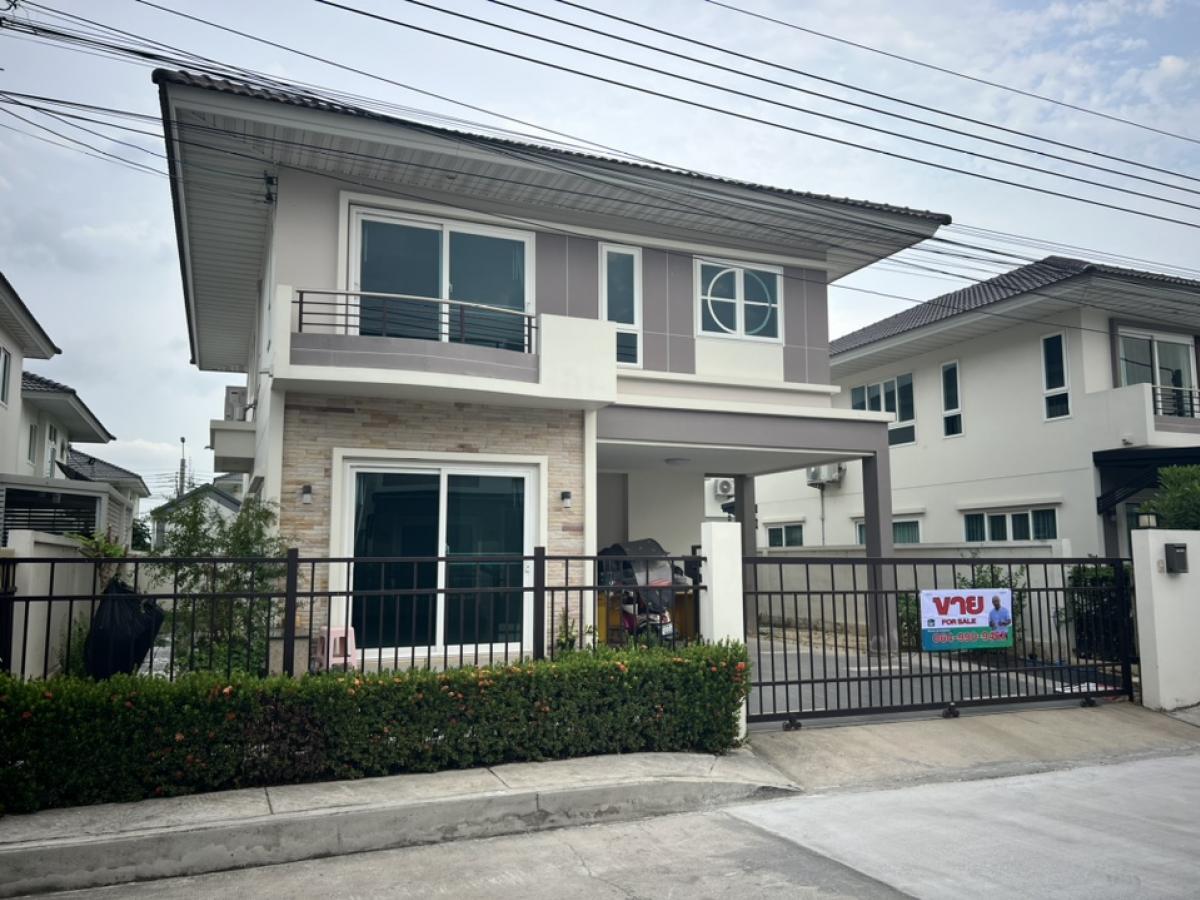 For SaleHouseLadkrabang, Suwannaphum Airport : Single house for sale 57.2 sq.w. Supalai Pride Bangna-Lat Krabang, cheapest sale 5.2 million Single house 57.2 sq.w. Supalai Pride Bangna-Lat Krabang, new, beautiful, ready to move in. 2-storey single house, area 57.2 sq.w., usable area 187 sq.m., 4 bedro