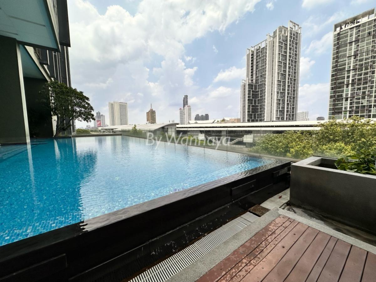 For SaleCondoWongwianyai, Charoennakor : Condo for sale HIVE SATHORN, next to BTS, 2 bedrooms, 70 sq m., 7.5 million.