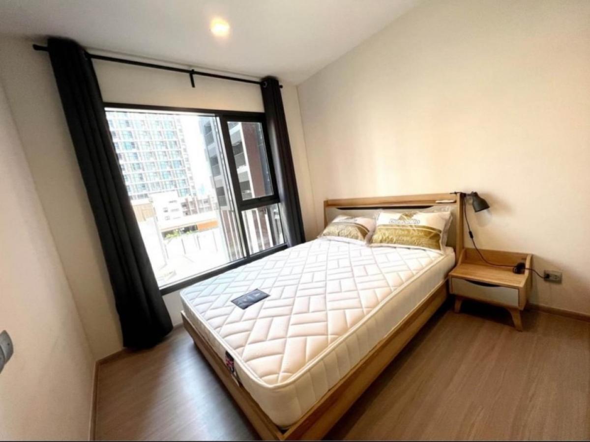 For RentCondoRama9, Petchburi, RCA : ++Urgent rent++ Life Asoke Hype Condo, 1 bedroom, 1 bathroom, 32.5 sq m, 15th floor, beautifully decorated, fully furnished, ready to move in.