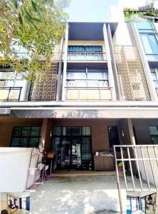 For RentTownhouseRattanathibet, Sanambinna : MRT Tiwanon Wong Sawang townhome for rent 3floors fully furnished 20sq.wa. 180sq.m Big C Wong Sawang