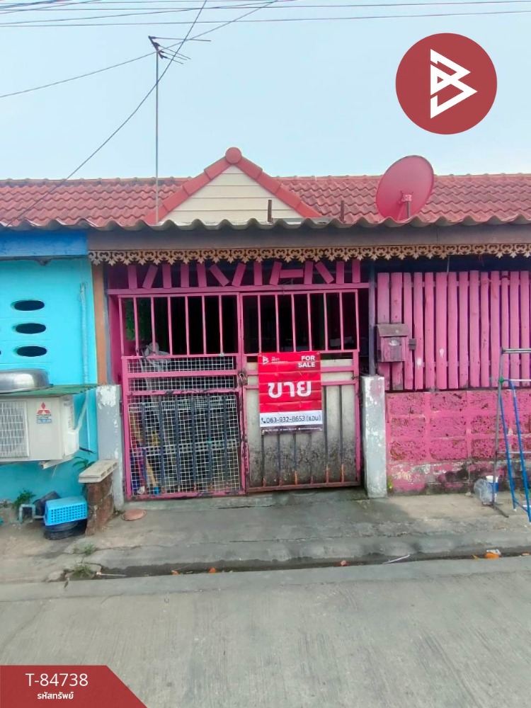 For SaleTownhouseMahachai Samut Sakhon : Townhouse for sale Baan Saen Suk 2 Project, Ban Bo, Samut Sakhon