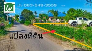 For SaleLandAng Thong : Land for sale in the middle of the city, Saladaeng Subdistrict, Mueang District, Ang Thong Province, area 220 sq m.
