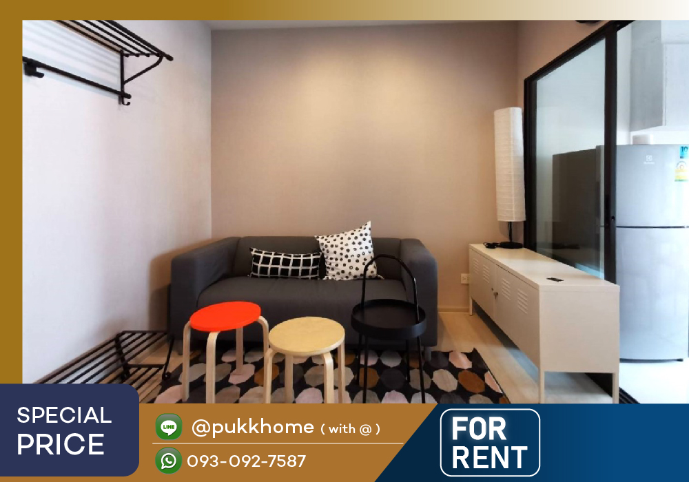 For RentCondoOnnut, Udomsuk : 📣 Life Sukhumvit 48 / Size 38 sq m. Decorated, ready to move in, room updates every day 📞 Line : @pukkhome (with @)