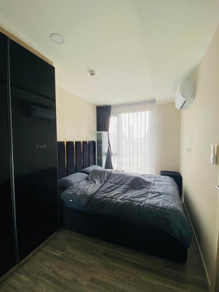 For RentCondoOnnut, Udomsuk : For rent IKON 77, size 29 sq m, 6th floor, unobstructed view, condo next to People Park shopping center, near BTS On Nut, shuttle service available, beautiful room, fully furnished, ready to move in