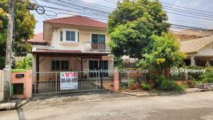 For SaleHouseRama5, Ratchapruek, Bangkruai : Single house for sale, Chuan Chuen Village, Pinklao, Soi Wat Som Kliang, 54.6 sq m., 3 bedrooms, 3 bathrooms.