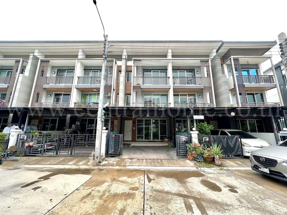 For SaleHouseRama 2, Bang Khun Thian : 3-story townhome, Town Avenue Time, Tha Kham 16, next to Rama 2 Road.