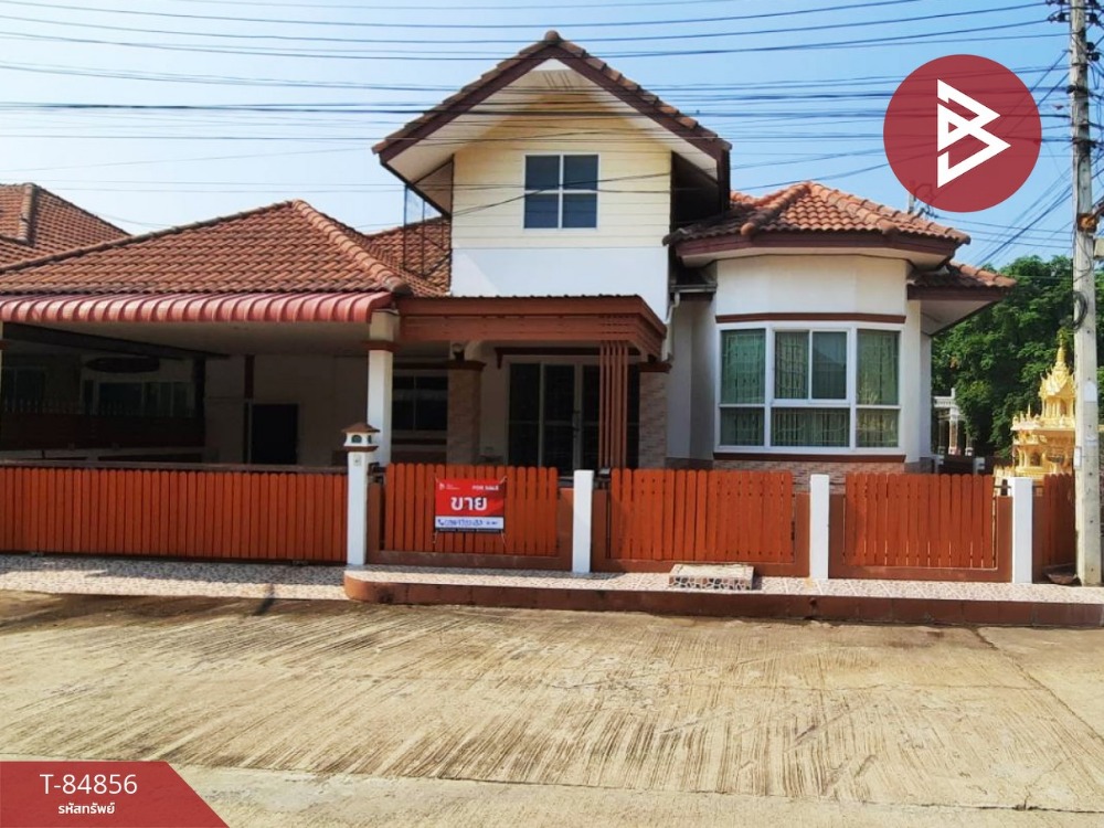 For SaleHouseSaraburi : Single house, Chollada Village 3, area 61 square wah, Takut, Saraburi.