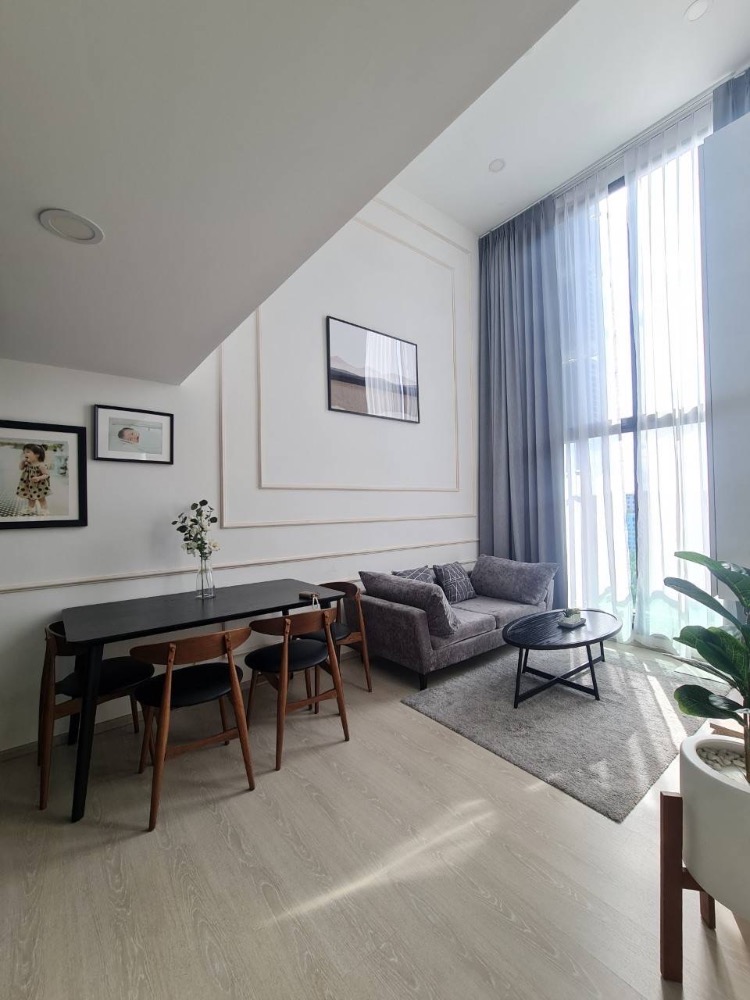 For RentCondoVipawadee, Don Mueang, Lak Si : For rent: Knightsbridge Phahon Yothin - Interchange, Building A, 14th floor, 2 bedrooms, 2 bathrooms, 50 sq m., fully furnished, ready to move in, has washing machine