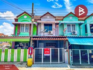 For SaleHouseSamut Prakan,Samrong : Townhouse for sale Phet Ngam Village, Phraeksa, Samut Prakan