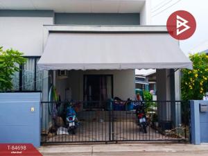 For SaleHousePattaya, Bangsaen, Chonburi : Semi-detached house for sale, East Town Village Chonburi-Amata Nakorn Chonburi