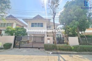 For RentHouseRama5, Ratchapruek, Bangkruai : For rent, 2-story detached house, ready to move in, Nakhon In Road, near The Walk.