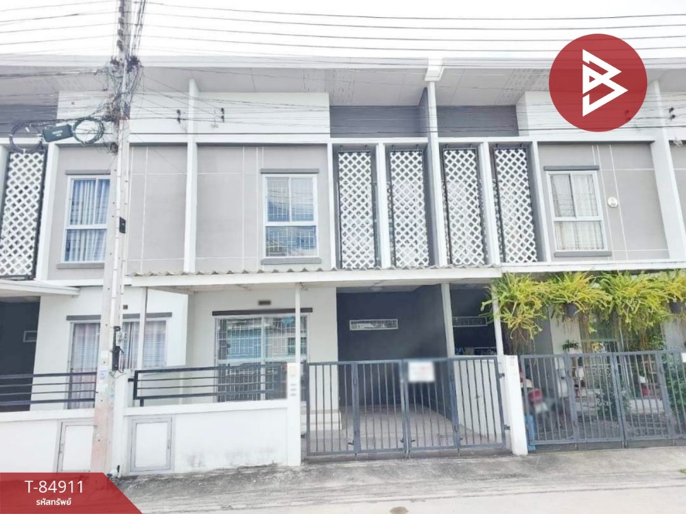 For SaleTownhousePattaya, Bangsaen, Chonburi : Townhouse for sale Preseo Plus One Village, Amata Nakorn-Nong Tamlueng (Preseo Plus One), Chonburi