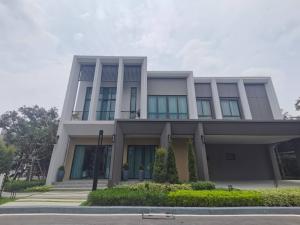 For SaleHouseRama5, Ratchapruek, Bangkruai : ● Type Tuscan Style Modern Colonnade ● Single house 2 Storey, 4 Beds, 4 Parking | 82.00 sq.w. 391.00 sq.m. | Near Near Central Westville 7 mins., Bang Kruai Hospital 4 mins., Central Pinklao 14 mins.