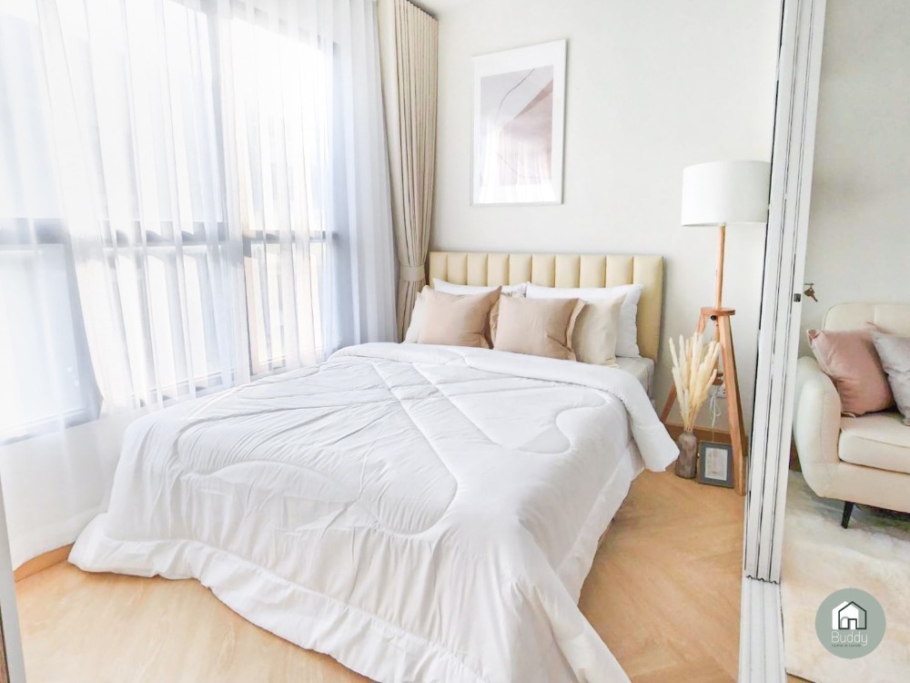 For SaleCondoChokchai 4, Ladprao 71, Ladprao 48, : Condo near Chokchai 4 BTS Station #Full loan available #BU Condo Chokchai 4 #Big room, separate kitchen, fully furnished, ready to move in.