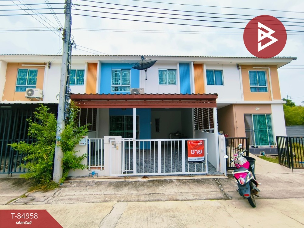 For SaleTownhouseSamut Prakan,Samrong : Townhouse for sale Pruksa Village 106 Bang Pu-Tamru Samut Prakan