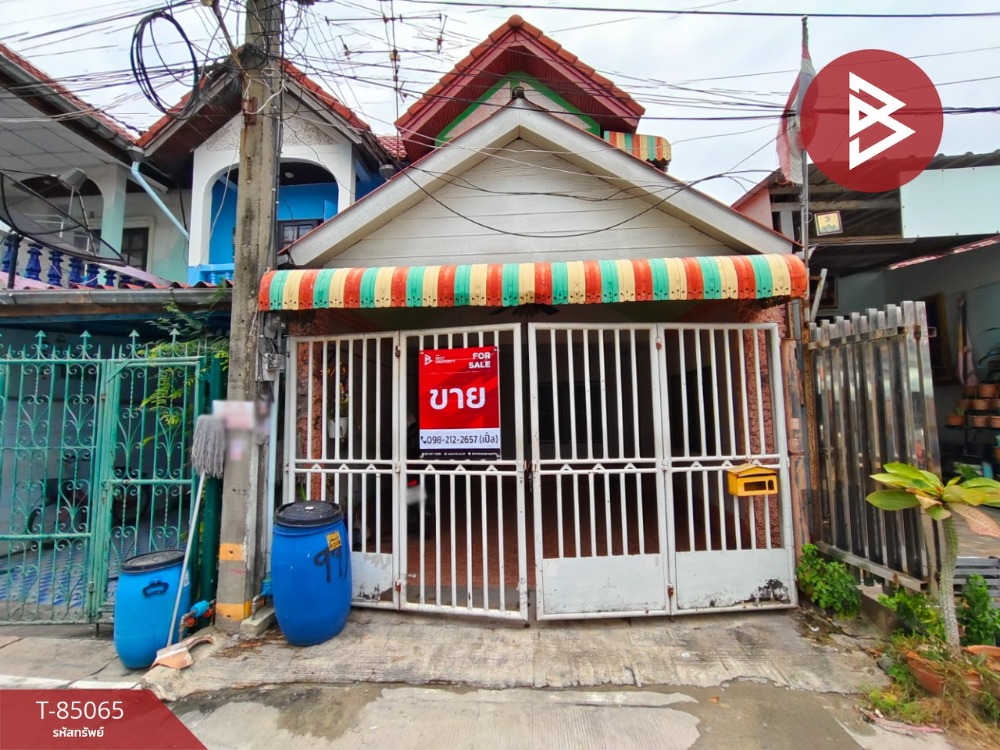 For SaleTownhouseSamut Prakan,Samrong : Townhouse for sale Phonthep Village, Bang Pla, Bang Phli, Samut Prakan