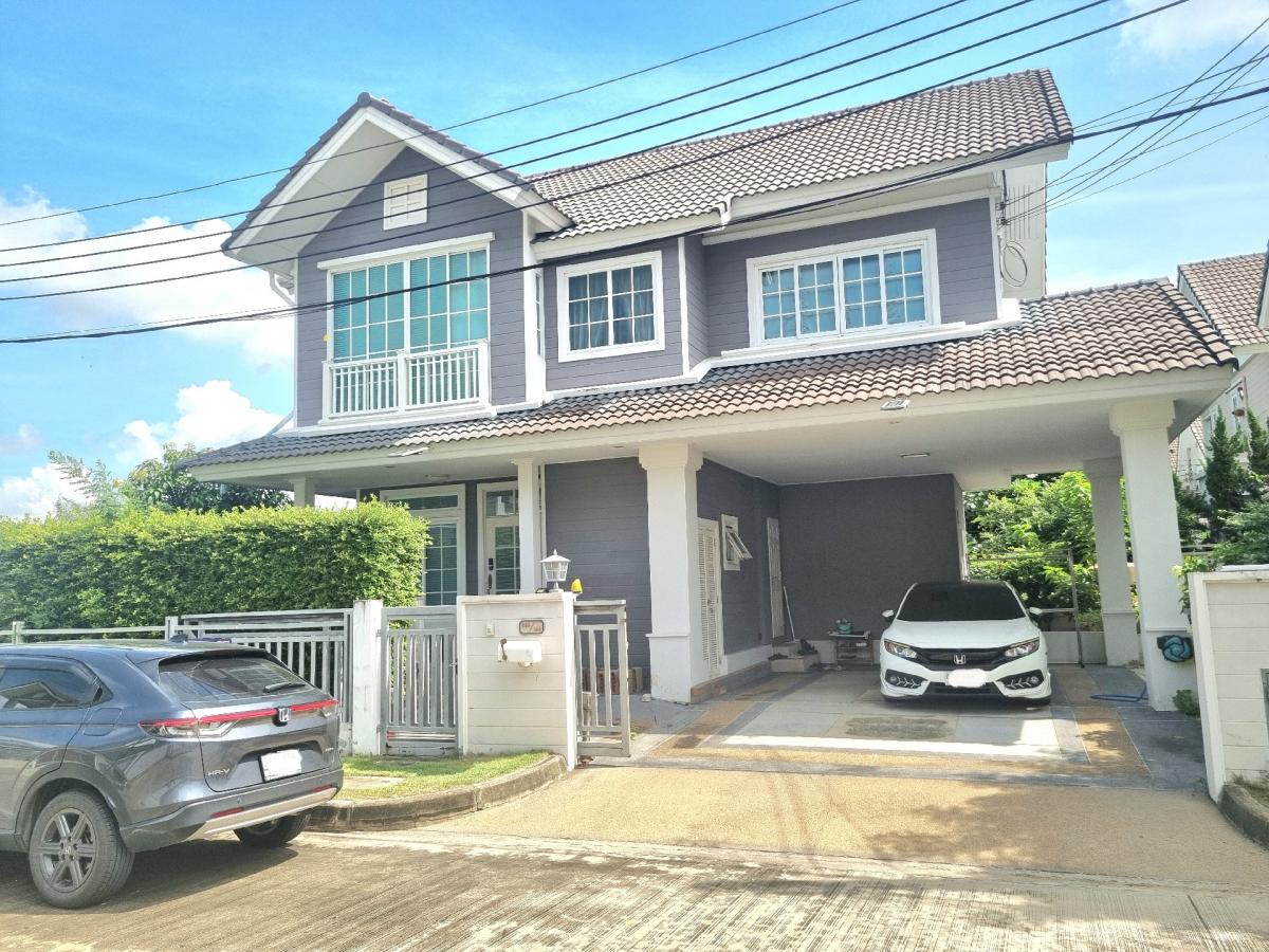 For SaleHouseNawamin, Ramindra : WW51 for sale #Single house project Burasiri Panya Ramintra, Khlong Song Road #near Fashion Island #Ram Intra area