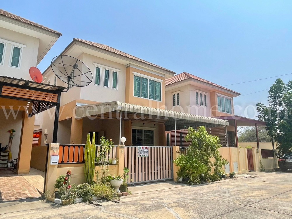 For SaleHouseSamut Prakan,Samrong : Twin house Panthiya Phraeksa Samut Prakan