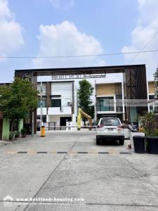 For SaleTownhouseVipawadee, Don Mueang, Lak Si : Townhouse for sale, 2 floors, 23.7 square meters, Merit Place Don Mueang, Soi Thet Rachan 1 Close to the Red Line and Don Mueang Airport.