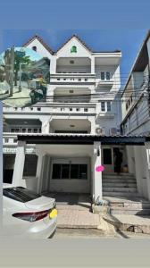 For RentTownhouseOnnut, Udomsuk : BS1383 Townhome for rent, 3.5 floors, Soi Pridi Banomyong, about 1 km from BTS Phra Khanong, suitable for a home office or residence.