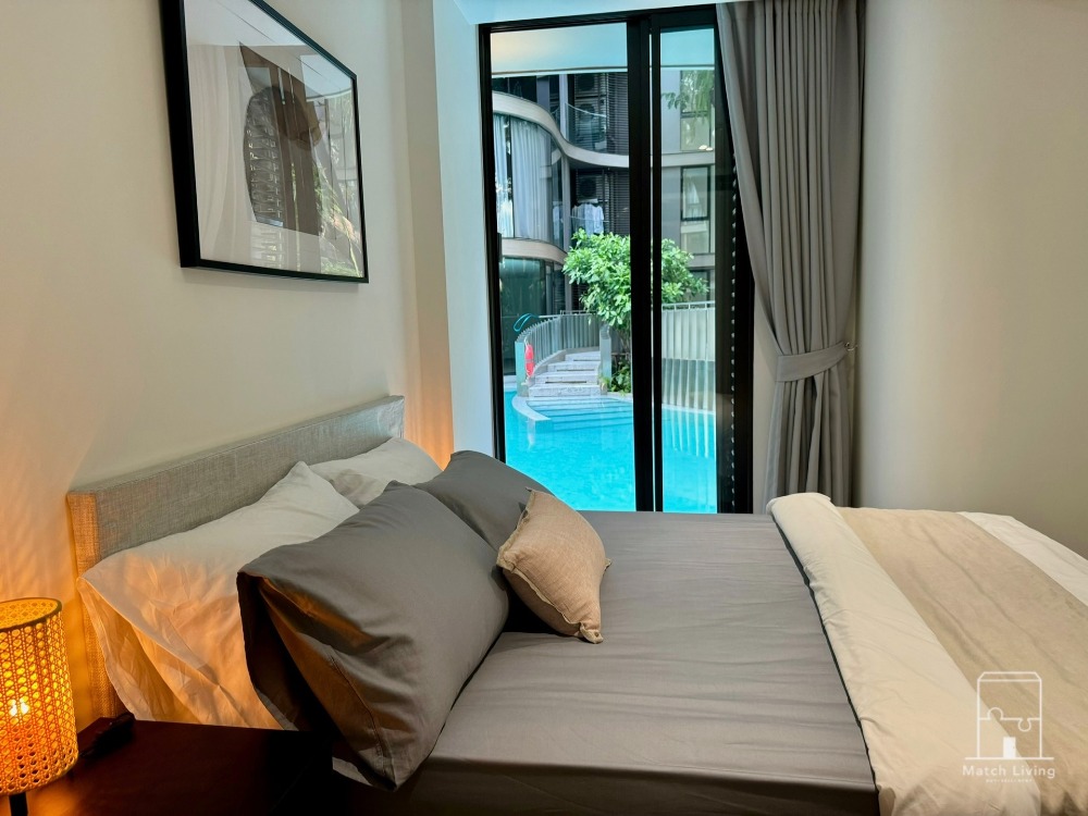 For RentCondoSukhumvit, Asoke, Thonglor : For Rent, FYNN ASOKE, 1Bedroom Plus,   🏊‍♀️Pool Access 🏊‍♀️