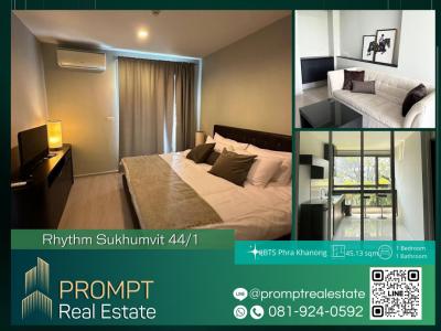 For RentCondoOnnut, Udomsuk : PROMPT Rent Rhythm Sukhumvit 44/1 - 45.13 sqm - BTS Phra Khanong