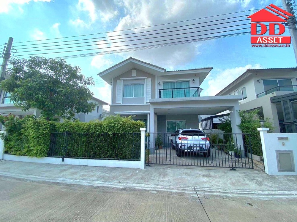 For SaleHouseNawamin, Ramindra : Single house for sale, Wararom Village, Watcharapol-Phermsin. Near the expressway and Saphan Mai BTS station. Property code: H8073