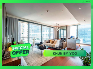 For RentCondoSukhumvit, Asoke, Thonglor : KHUN BY YOO, he luxury condominium, fully furnished and fully equipped all electrical appliances