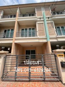 For RentTownhouseKaset Nawamin,Ladplakao : TR0361 *** For rent *** Townhome, CASA City Village, Casa City Nuanchan 2 *** only 22,000 baht/month, very special **** /// fully furnished, next to the main road, close to the expressway, ready to move in ****