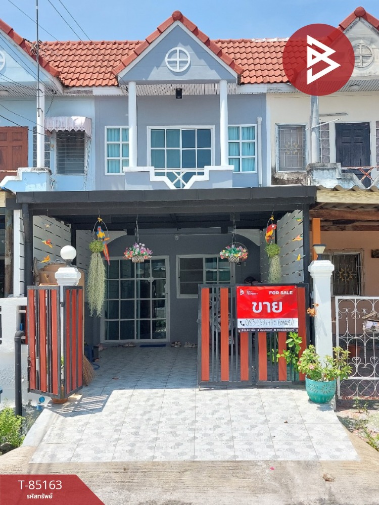 For SaleHouseSamut Prakan,Samrong : Townhouse for sale Kittinakorn Village, Bang Bo, Samut Prakan