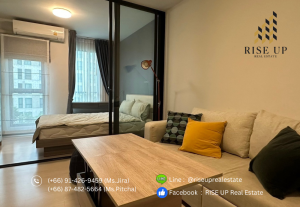 For RentCondoBangna, Bearing, Lasalle : For rent 🔥 Unio Sukhumvit 72 Phase 2, Studio , 27 Sq.m. , 9.000/month 🔥Nice room 🔥