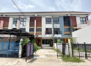 For SaleTownhouseLadkrabang, Suwannaphum Airport : 3-story townhome for sale, The Enter Click On Nut-Wongwaen, Near Suvarnabhumi Airport