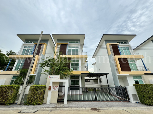 For SaleTownhouseNakhon Pathom : 3-story home office, Baan Suan house, Phutthamonthon Sai 4 - Phetkasem.