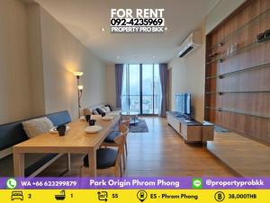 For RentCondoSukhumvit, Asoke, Thonglor : 🌟🌟 For Rent Park Origin Phrom Phong (Park 24): 2 bedrooms on high floor near BTS Phrom Phong