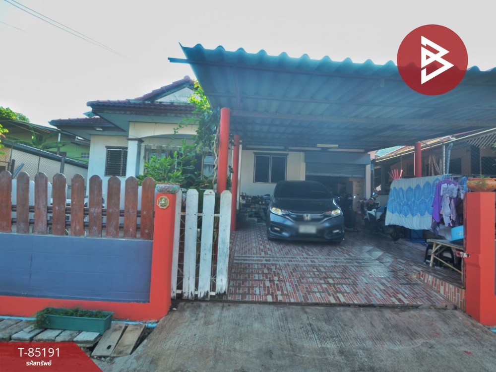 For SaleHousePattaya, Bangsaen, Chonburi : Single house for sale Samakkhi Village 19, Sattahip, Chonburi