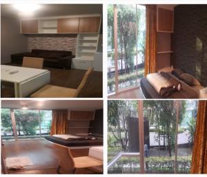 For RentCondoPattanakan, Srinakarin : The Iris Condo Rama 9 Srinakarin, next to swimming pool, 9,000 baht