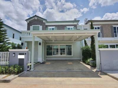 For RentHouseBangna, Bearing, Lasalle : House for rent Anya Bangna-Ramkhamhaeng 2, very good location, size 168 sq m. Starting price just 60,000 baht/month.