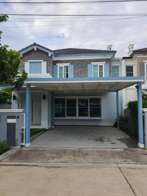 For RentHouseBangna, Bearing, Lasalle : House for rent Anya Bangna-Ramkhamhaeng 2, very good location, size 168 sq m. Starting price just 65,000 baht/month.