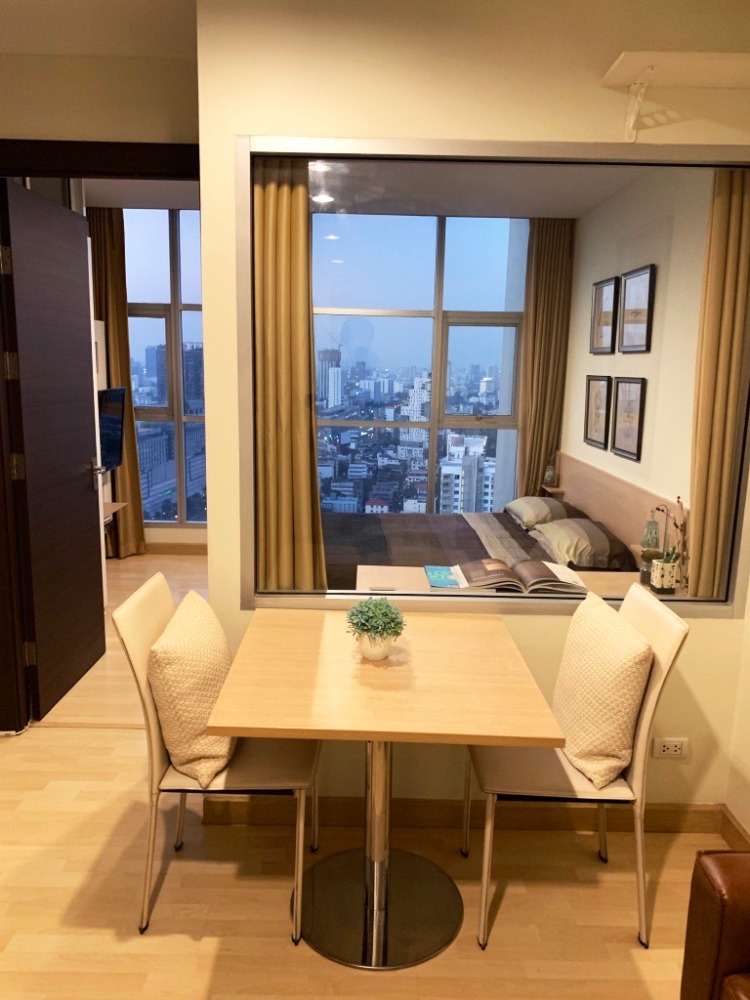 For RentCondoRatchadapisek, Huaikwang, Suttisan : Condo for rent RHYTHM Ratchada, near MRT Ratchadaphisek Station 100 m.