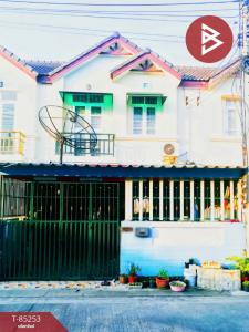 For SaleTownhouseRatchaburi : Townhouse for sale Pruksaphan Village, Ban Sing, Photharam, Ratchaburi
