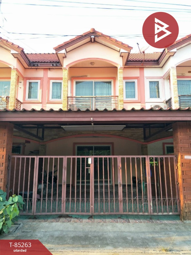 For SaleTownhousePattaya, Bangsaen, Chonburi : 2-story townhouse for sale, area 24 sq m, Bang Lamung, Chonburi.