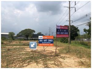 For SaleLandRatchaburi : Commercial land for sale, prime location along Phetkasem Road. Near the Dairy Cooperative, Photharam, Ratchaburi