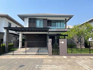 For RentHouseBangna, Bearing, Lasalle : Single house for rent Mantana Srinakarin-Bangna unfurnished (PST-EVE793 )