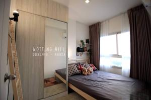 For RentCondoSamut Prakan,Samrong : FOR RENT>> Notting Hill Sukhumvit - Praksa>> 32nd floor, river view, open view, fully furnished, near BTS Phraeksa #LV-MO323