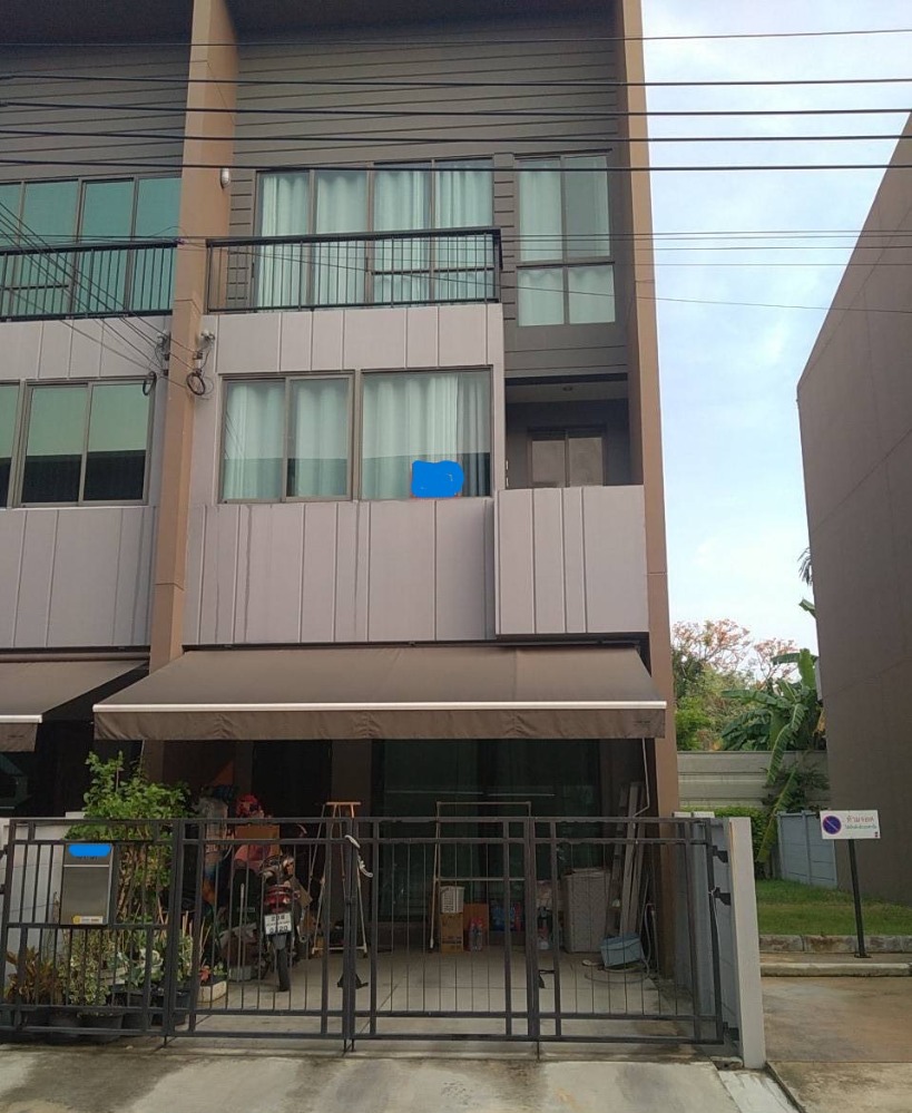 For SaleTownhouseRama5, Ratchapruek, Bangkruai : Baan Klang Muang THE ERA Pinklao - Charan / 3 Bedrooms (SALE) Q038